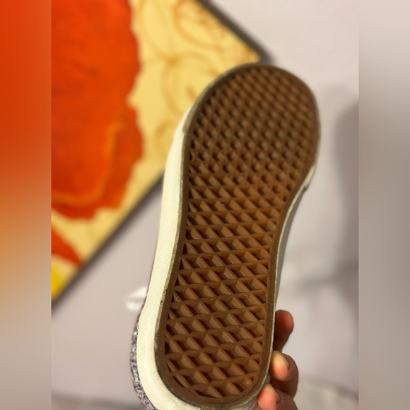 Sparkly Vans. Size 10. Worn once! - Picture 5 of 5